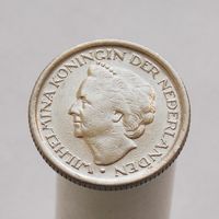 Нидерланды 25 центов 1948