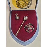 Сувенир "Чешские королевские регалии", серебро.