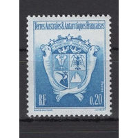 ТААФ Французские Антарктические Территории /Terres australes et antarctiques francaises (TAAF) 1993** Геральдика Герб ТААФ