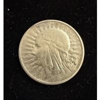2 злотых 1932 г.  Польша.  Ядвига.  Серебро