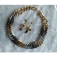 НАБОР: КОЛЬЕ + СЕРЬГИ