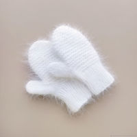 Варежки из собачьей шерсти