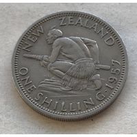 Новая Зеландия 1 шиллинг 1957 Елизавета II
