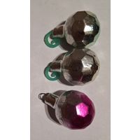 Елочные игрушки  из набора Малютка Иней