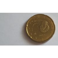 Испания 2009 20 евроцентов