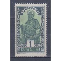 [2062] Французские колонии. Верхняя Вольта 1928. Вождь племени. МН