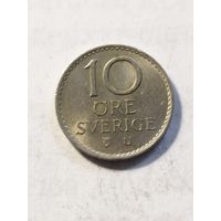 Швеция 10 оре 1964