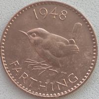 Великобритания 1 фартинг 1948 г.
