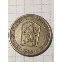 1 крона Чехословакия 1965 год