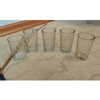 Стограмовики СССР граненые 5 шт клейма