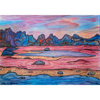 Где-то далеко, смешанная техника,  2008, Котов Олег