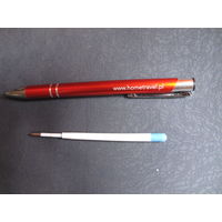 Фирменная металлическая ручка