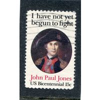 США. Джон Пол Джонс, шотландский моряк
