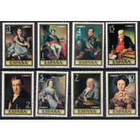 Испания 1973. Живопись. 8 марок 2041-48