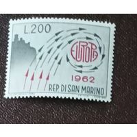 Сан-Марино** 1962 Европа космос