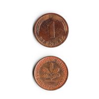 1 пфенниг Германия 1994 года(A)