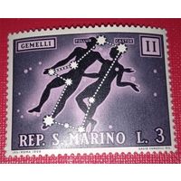 Лот 198 Сан-Марино (1970) Знаки зодиака. Близнецы SM944