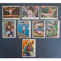 ВКЛАДЫШИ All Sport ( 1990г.,Kent) 8 шт.лотом. Из коллекции.