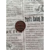 Крестовая копейка 1728 года