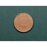 2 пфеннига ФРГ.