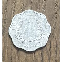 Восточно-Карибское Государство 1 Цент 1981г.