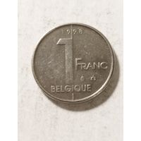 Бельгия 1 франк 1998