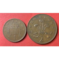 Англия, 2 монеты