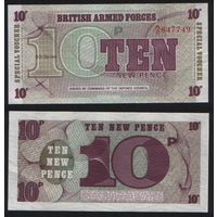 Великобритания P-M48 10 пенни 1972 Для использования британскими военными группами в Западном Берлине Bradbury, Wilkinson & Co ' A2 847749 ТОРГ/ВАША ЦЕНА