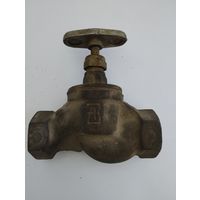 Вентиль (кран) водопроводный чугунный, СССР, РУ 16, 32