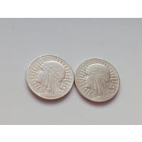 10 злотых Ядвига 1932,1933г.