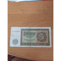 5 марок ГДР 1948 г.