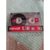 Кассета  maxell UR 90. Немецкий язык