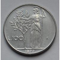Италия, 100 лир 1977 г.