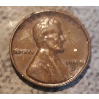 1 цент 1959 США МД Денвер ХF