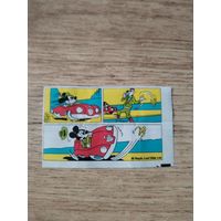 Вкладыш от жевательной резинки.