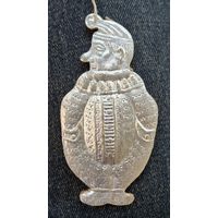Елочная игрушка клоун картонаж  ссср распродажа коллекции