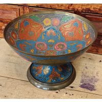 Фруктовница латунная из Индии