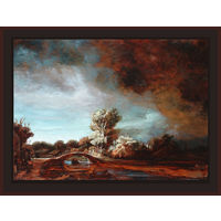 Картина пейзаж А. Серпин 2020г