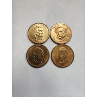 1 доллар ЮБИЛЕЙНЫЕ, разных годов 4 шт. . СМОТРИТЕ ДР. МОИ ЛОТЫ! Большая распродажа!