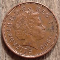 Великобритания 1 пенни 1999. Возможен обмен
