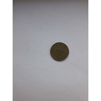 Жетон Великобритании Bell-Fruit 5 p