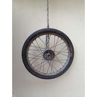 Колесо мопеда. СССР.