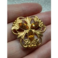 Винтажная брошь времен СССР.