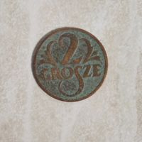 2 гроша 1931 Польша  (не чистилась)