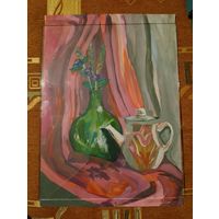 Картина натюрморт с чайником