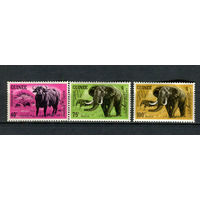 Гвинея - 1964 - Фауна - 3 марки. MNH.  (Лот 4Gw)-T4P1