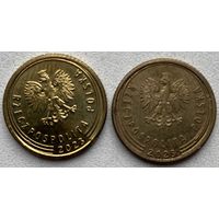 Польша 1 грош 2023 г. Цена за 1 шт.