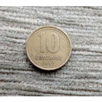 Werty71 Аргентина 10 сентаво 1992