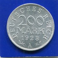 Германия 200 марок 1923 А