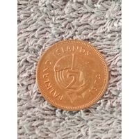 14. Распродажа. Фолклендские острова, 1/2 пенни 1974 Редкий номинал! UNC